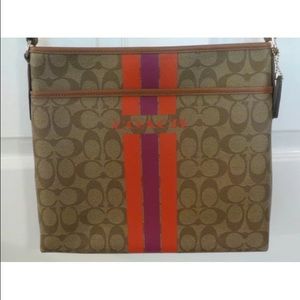(SOLD) Coach Crossbody File Bag