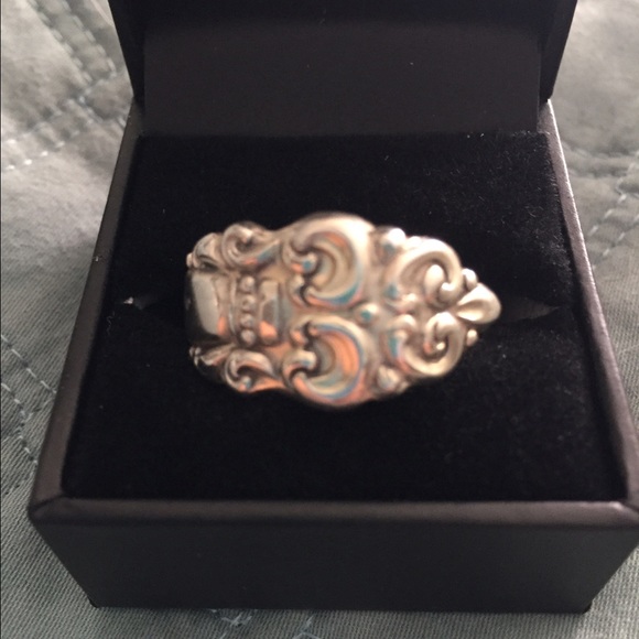 Silver Spoon Ring - image 1