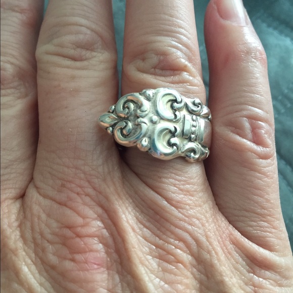 Silver Spoon Ring - image 2