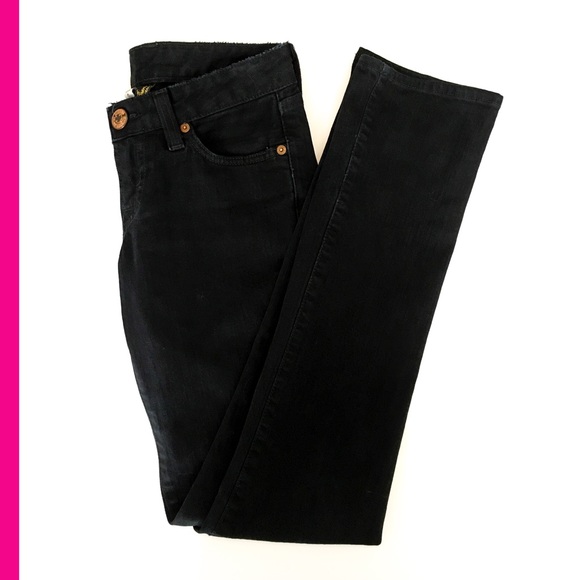 Lucky Brand Black Lola Skinny Jeans