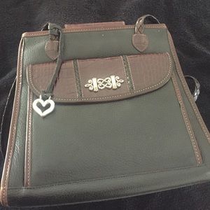 Brighton 2 Tone Black/Brown Putse