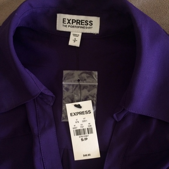 SOLD || NWT Express Portofino Shirt - Picture 2 of 4