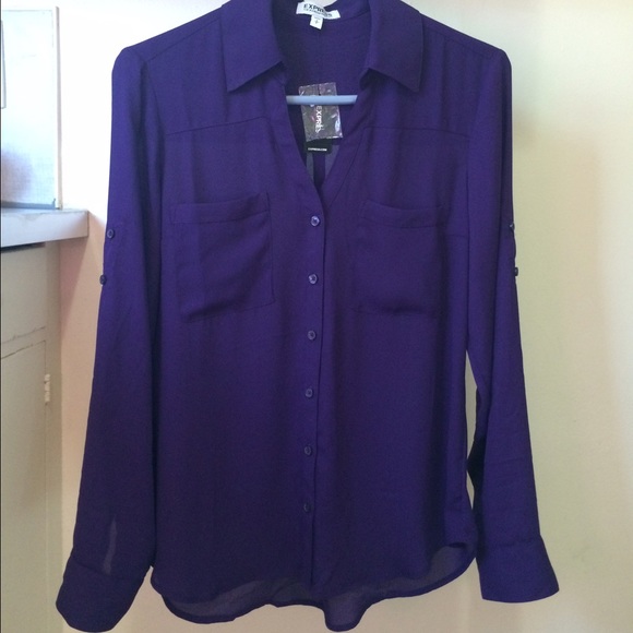 SOLD || NWT Express Portofino Shirt - Picture 1 of 4