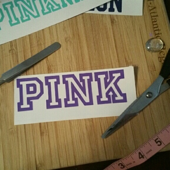 5inch PINK - Purple Vinyl Decal