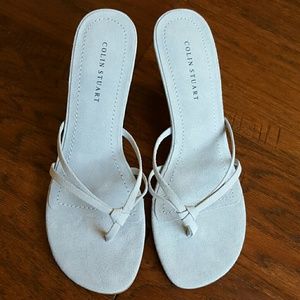 NWOT Victoria's Secret (Colin Stuart) Suede Sandal