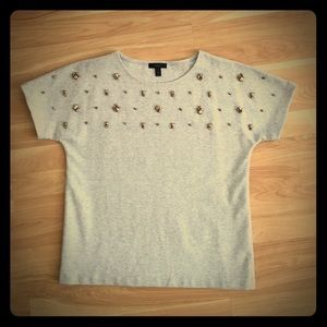 Jcrew size medium beaded top