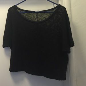 Lack crop top
