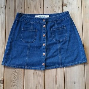 BRANDY MELVILLE Button Down Skirt