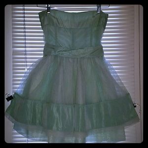 D&G strapless tulle cocktail dress