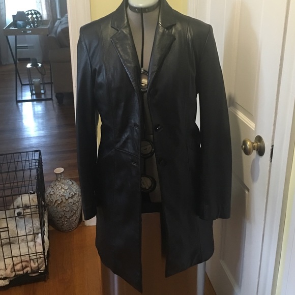 Wilsons leather zip out quilted lined jacket