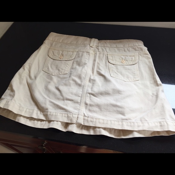 7 For All Man Kind mini skirt. 15" long. - Picture 2 of 3