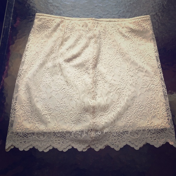 Zara Trafaluc Collection Lace Mini Skirt - Picture 1 of 1