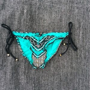 Vix printed bikini bottom