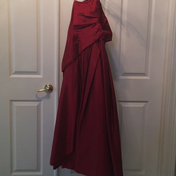 Victor Costa evening dress. Gorgeous wine color.