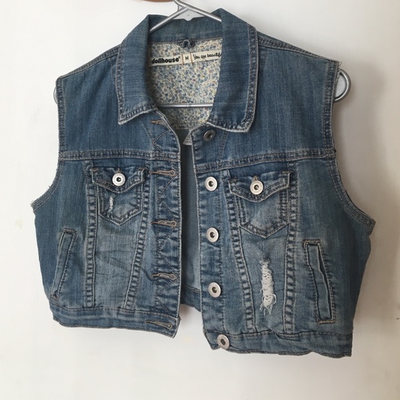 Dollhouse Jean Vest