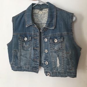 Dollhouse Jean Vest