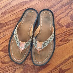 Vintage Coach Sandals