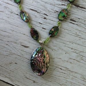 Coldwater Creek Abalone Pendant