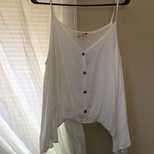 Off the shoulder crop top