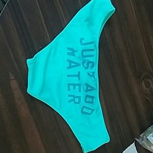 Victorias secret bikini bottom aqua blue