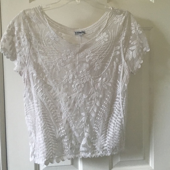 White Express top