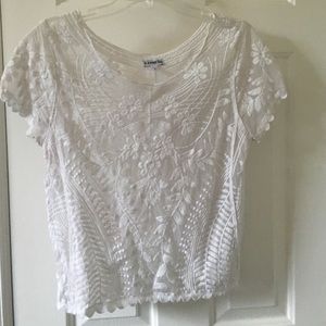 White Express top