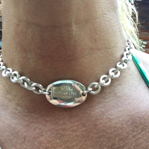 Stainless steel Harley Davidson necklace