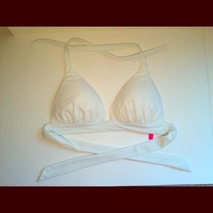 Victoria's Secret white swim top