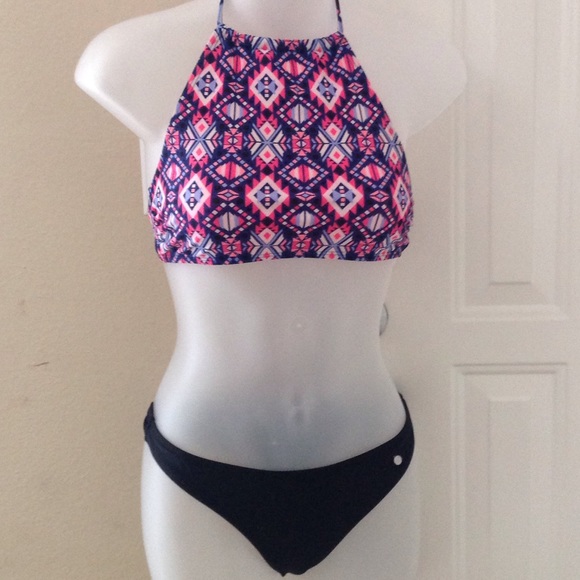 High neck swim top (bottoms not for sale)