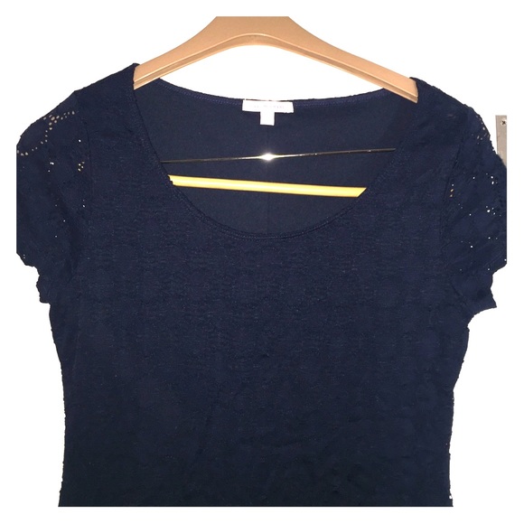 New without Tags Isaac Mizrahi navy dress, M