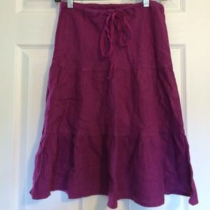 Nordstroms Linen Skirt