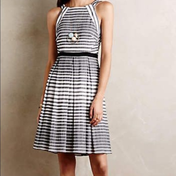 Eva Franco black and white dress, Size 4