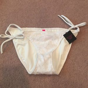 Victoria's Secret crochet bikini bottom