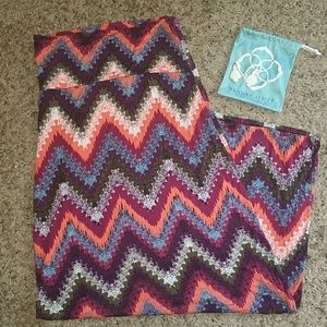 Chevron Maxi Skirt