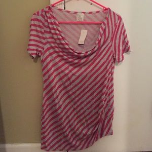 Ella Moss striped top NEVER WORN size small