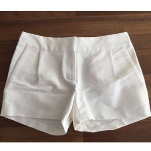 White Shoshanna shorts sz 6