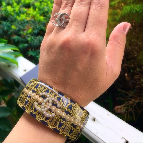 Sold on eBay! CHANEL 15A Double Pearl Spun Gold - Picture 2 of 4