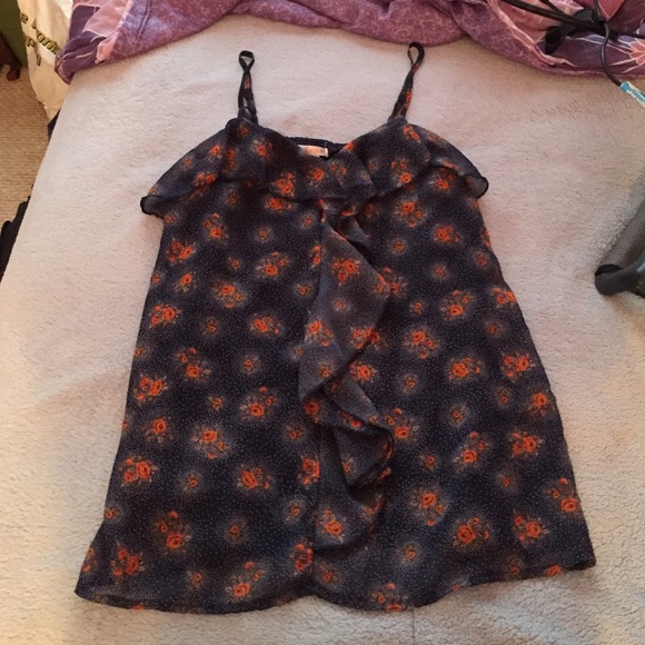 Floral tank top