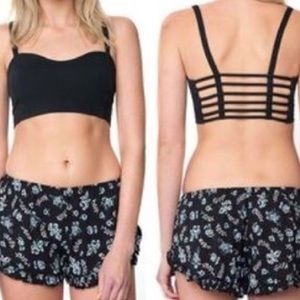 Brandy Melville cage back bralette black