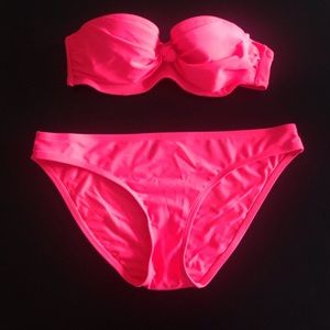 NWT Hot Pink Aerie Bikini