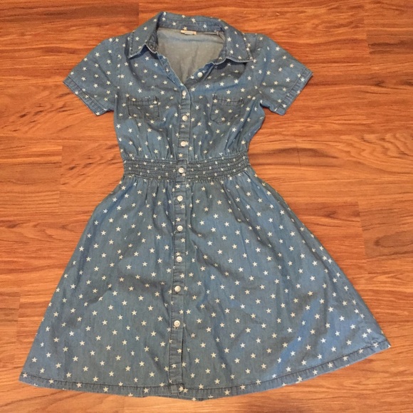 Star Denim Dress