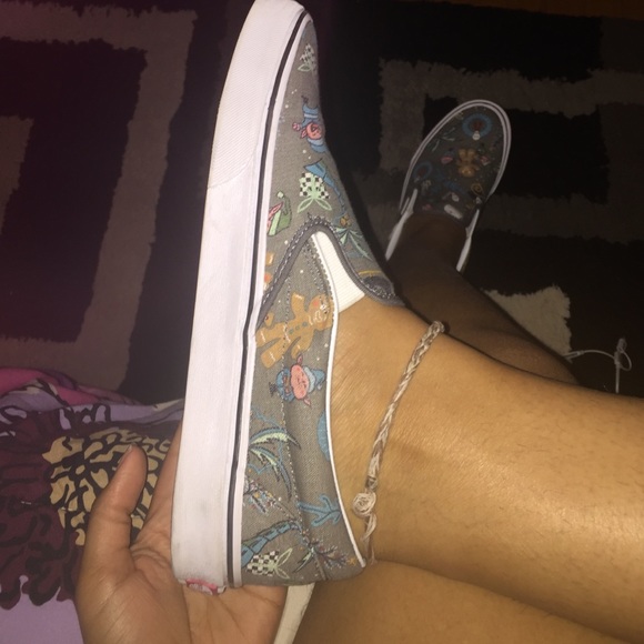 Christmas VANS ! ( slip - ons )