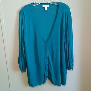 🎯Clearance 🎯Lightweight dark teal cardigan