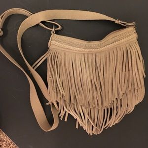 American Eagle Limited Fringe Crossbody Bag