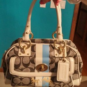 Authentic Coach Small Heritage Satchel 13194