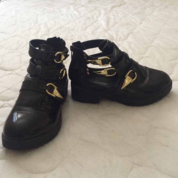 Black booties