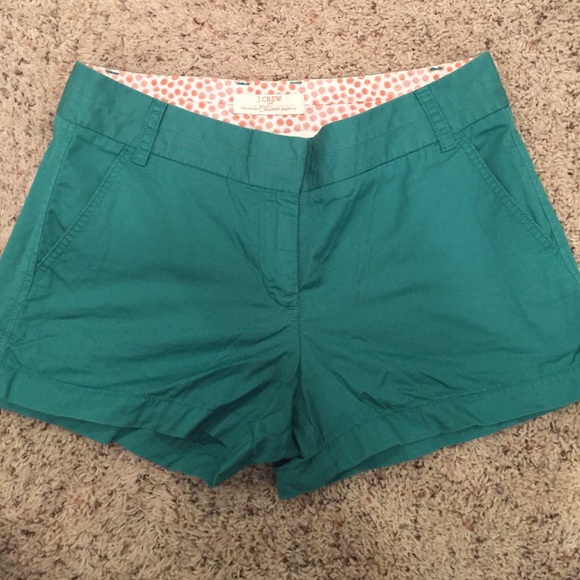 J. Crew Pants - J Crew Chino shorts in green