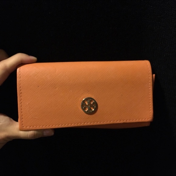 Authentic Tory burch sunglasses case.