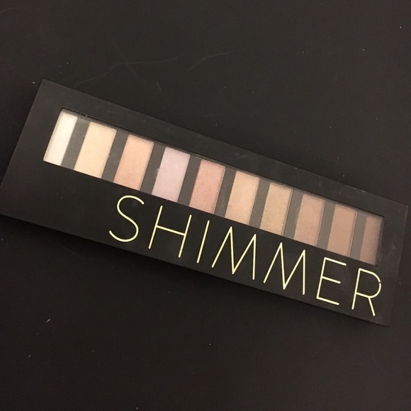 Shimmer eyeshadow palette