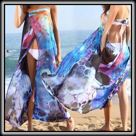 SWIMSUIT BEACH COVER-UP                   🎉HPX8🎉 - Picture 4 of 5